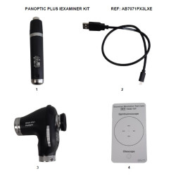 SET DE OFTALMOSCOPIO PANOPTIC LITIO