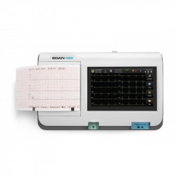 Electrocardiógrafo SE-301 EDAN con pantalla táctil