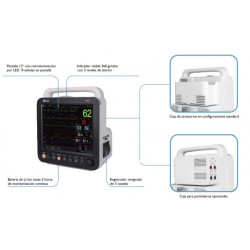 Monitor Multiparamétrico Vital Signs K12